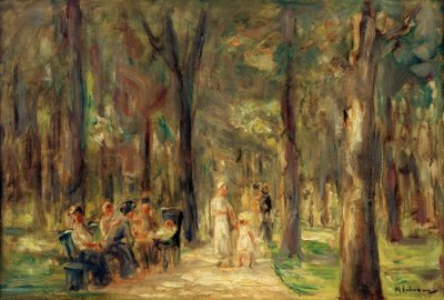 Im Tiergarten von Max Liebermann